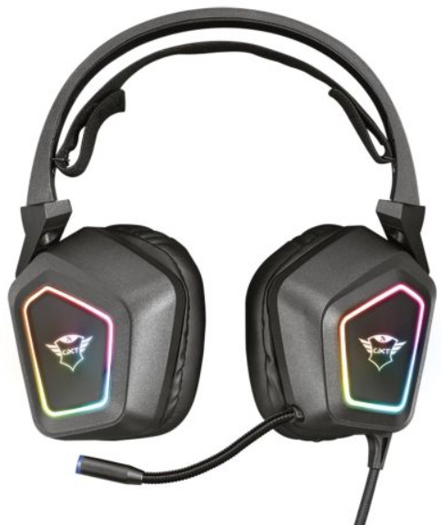 Гарнитура Trust GXT 450 Blizz RGB 7.1 Gaming Headset игровая проводная для PC (23191)