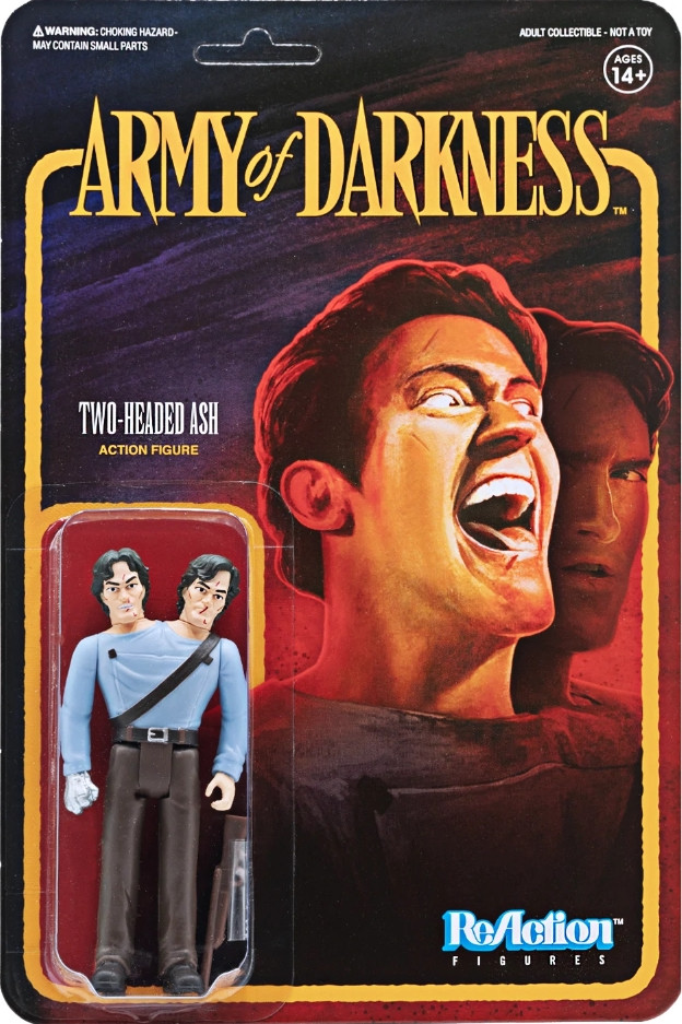   ReAction Figure  Army Of Darkness: Two Headed Ash  Wave 1 (9 )