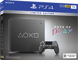   Sony PlayStation 4 Slim (1TB) Black (CUH-2208B) Days of Play Special Edition