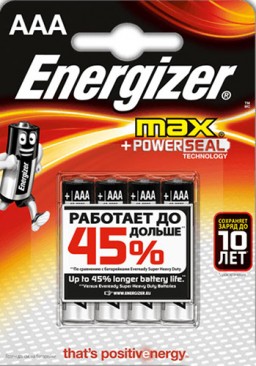   Energizer Max LR03/E92 AAA FSB (4 .)