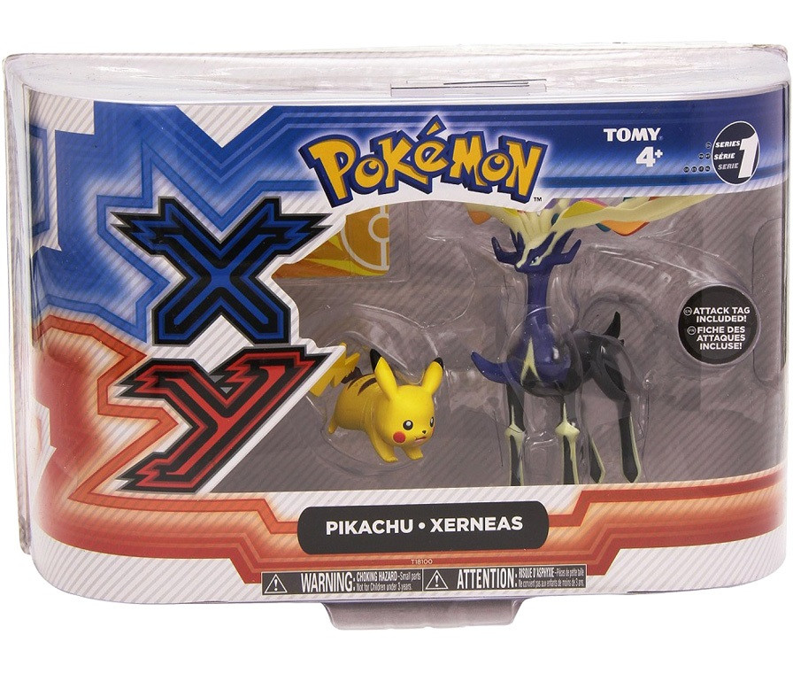   Pokemon XY. Xerneas & Pikachu