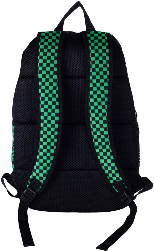 Рюкзак Minecraft (чёрный / зелёный) (48х33х18 см)