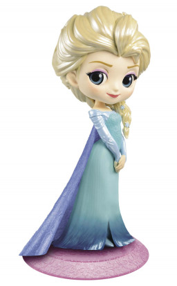 Q Posket Disney Character Frozen Elsa Glitter Line