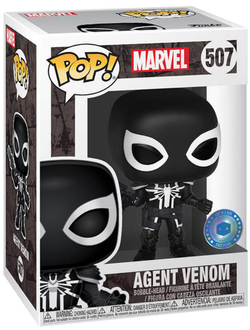  Funko POP Marvel: Venom  Agent Venom Bobble-Head  With Chase (9,5 )