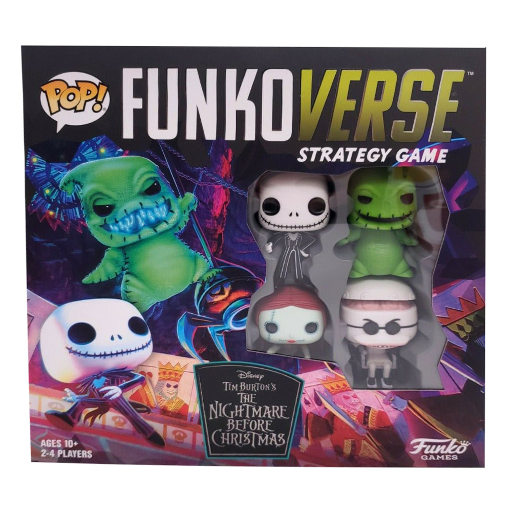 Настольная игра The Nightmare Before Christmas 100 POP! Funkoverse (2-4 игрока)