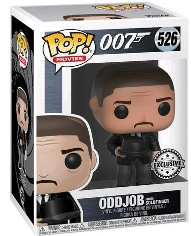Фигурка Funko POP Movies: James Bond 007 – Oddjob From Goldfinger (9,5 см)