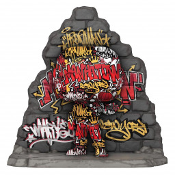 ������� Funko POP: Marvel Street Art Collection � Iron Man Bobble-Head Deluxe (9,5 ��)