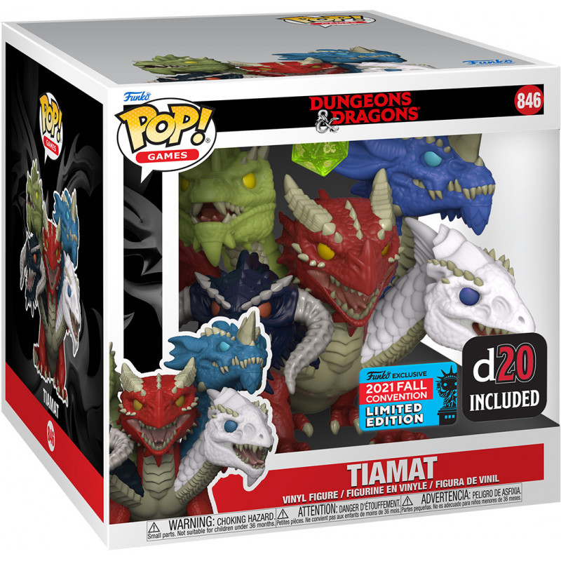 ������� Funko POP Games: Dungeons & Dragons � Tiamat With D20 NYCC21 Exclusive (15 ��)