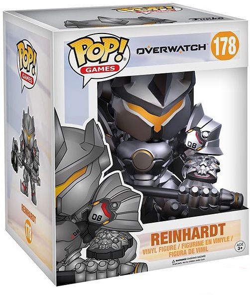 Фигурка Funko POP Games: Overwatch – Reinhardt (15,24 см)