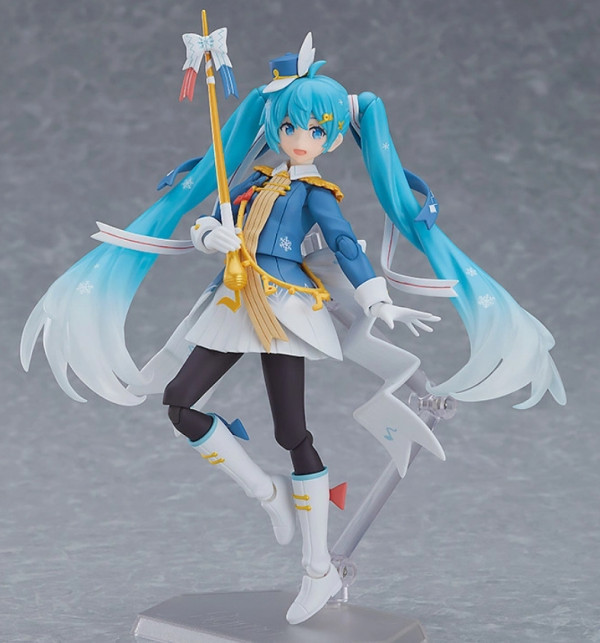 Фигурка Figma: Character Vocal Series 01: Hatsune Miku – Snow Miku: Snow Parade Ver. (13 см)