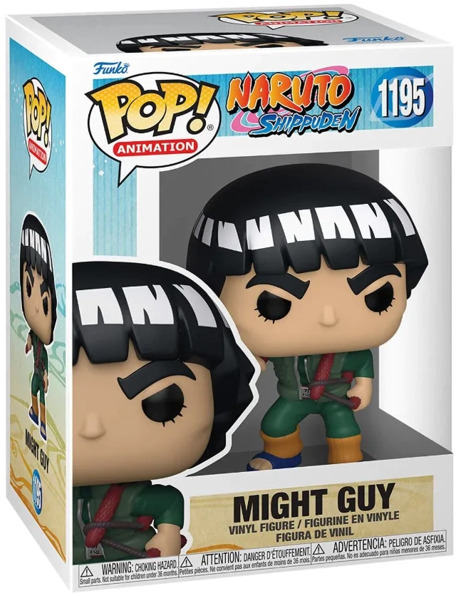 Фигурка Funko POP Animation: Naruto Shippuden – Might Guy (9,5 см)