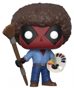  Funko POP Marvel: Deadpool  As Bob Ross Bobble-Head (9,5 )