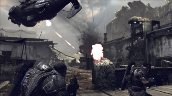 Скриншот из игры Gears of War