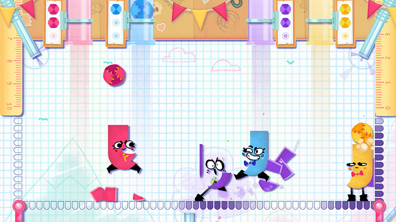 Snipperclips: Cut it out, together! �����-���� [Switch, �������� ������]