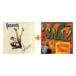 Nazareth  No Jive. Clear Vinyl (LP) + Snaz. Coloured Green & Orange Vinyl (2 LP)