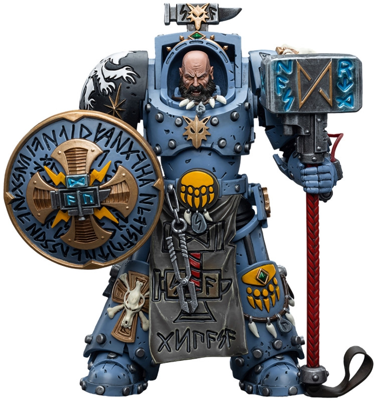 ������� Warhammer 40 000: Space Wolves � Arjac Rockfist 1:18 (12 ��)