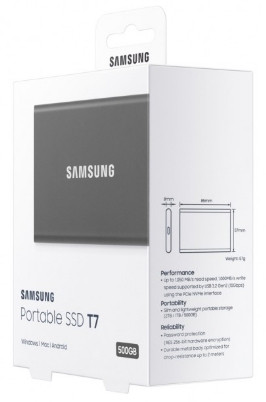   Samsung SSD T7 Touch 500GB USB Type-C ()