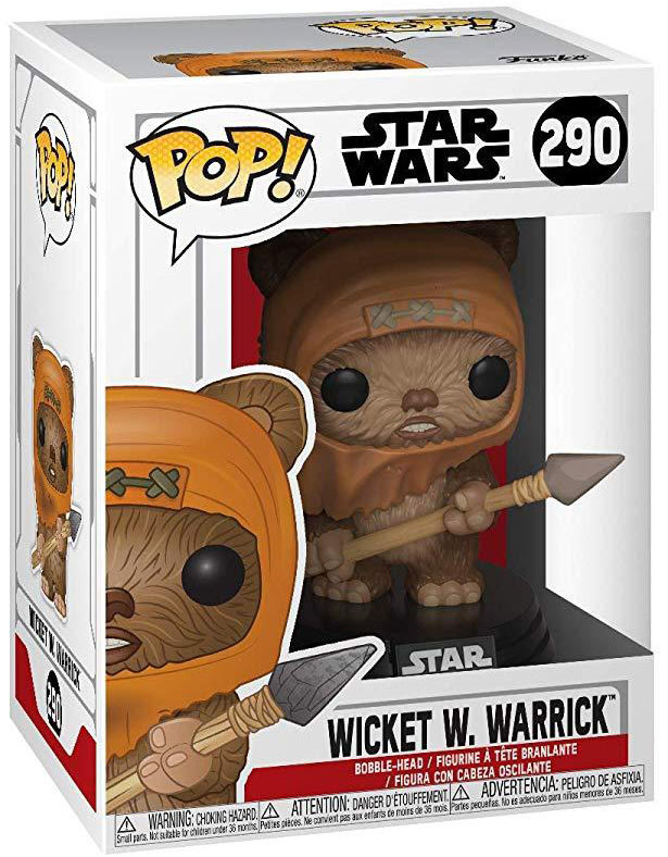 Фигурка Funko POP: Star Wars – Wicket W. Warrick Bobble-Head (9,5 см)