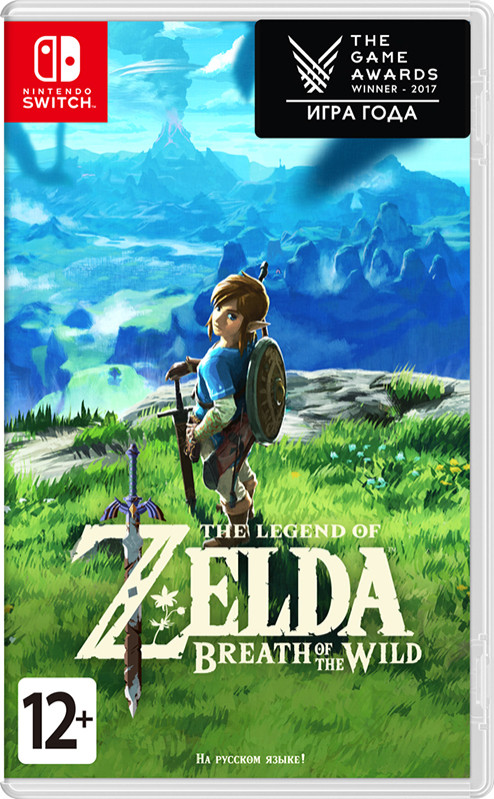 ����� Legend of Zelda Breath of the Wild (���� + ������ Zelda Logo)