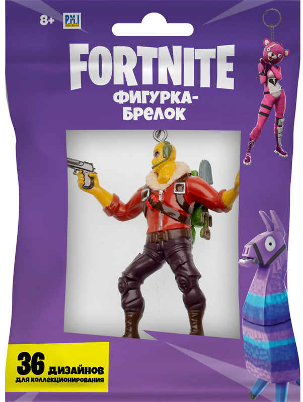 Фигурка-брелок Fortnite: Раптор (7 см)