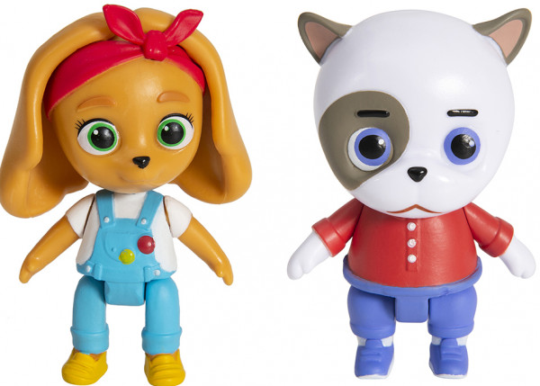 Набор фигурок Кошечки-Собачки: Викки и Жоржик 2-Pack (8 см)