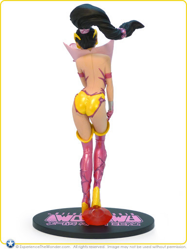  Ame-Comi Heroine Series Wonder Woman As Star Sapphire Statue (23 )