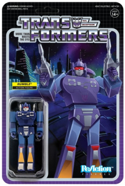  ReAction Figure Transformers  Wave 2  Rumble (9 )