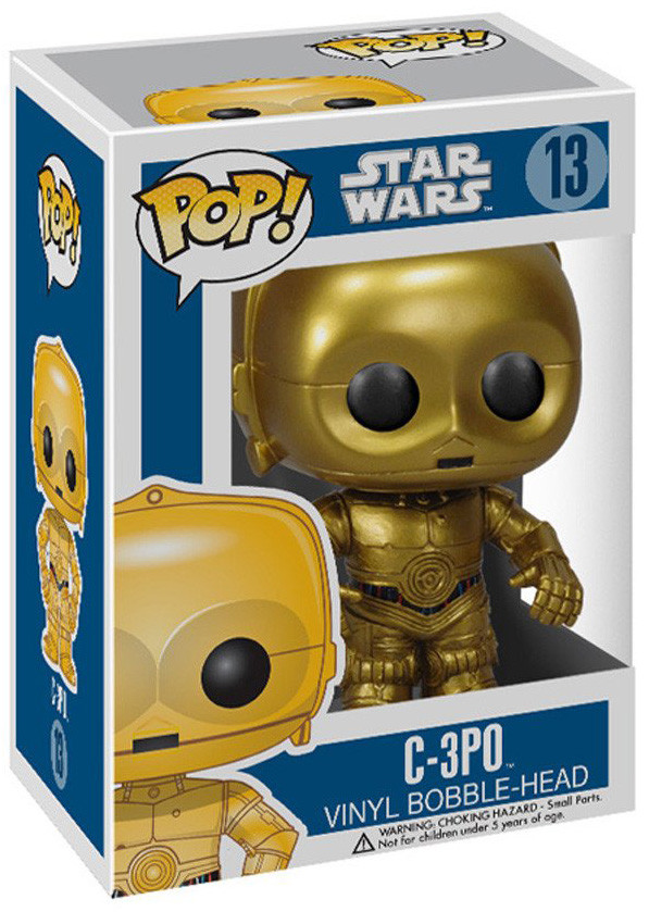  Funko POP: Star Wars  C-3PO Bobble-Head (9,5 )