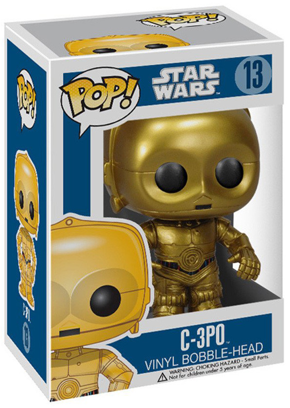 Фигурка Funko POP: Star Wars – C-3PO Bobble-Head (9,5 см)