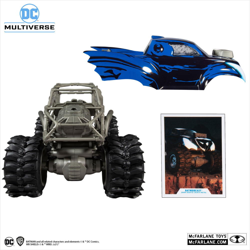  DC Multiverse Dark Nights: Death Metal  Batmobeast Large Action Vehicle (43 )