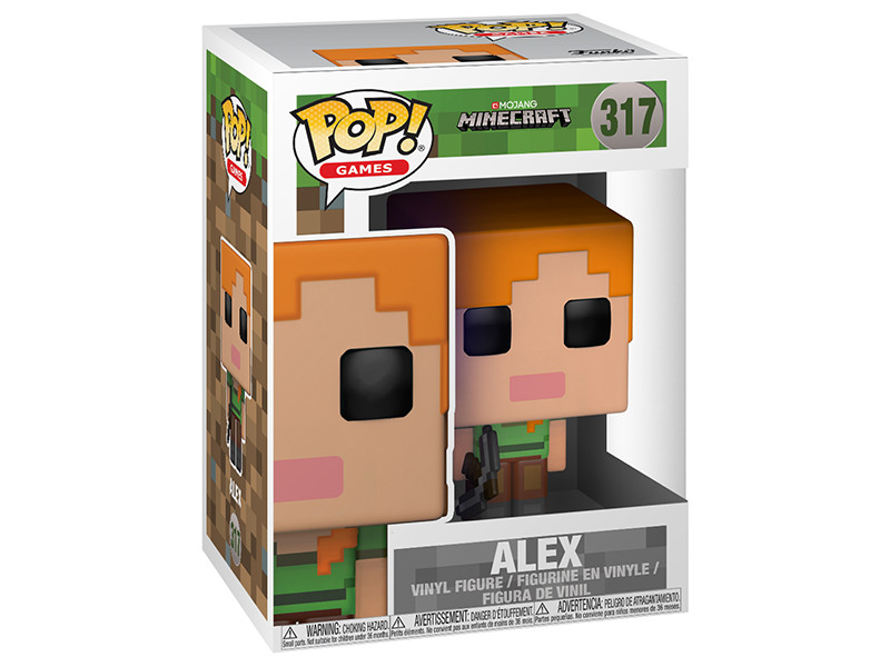 Фигурка Funko POP Games: Minecraft – Alex (9,5 см)