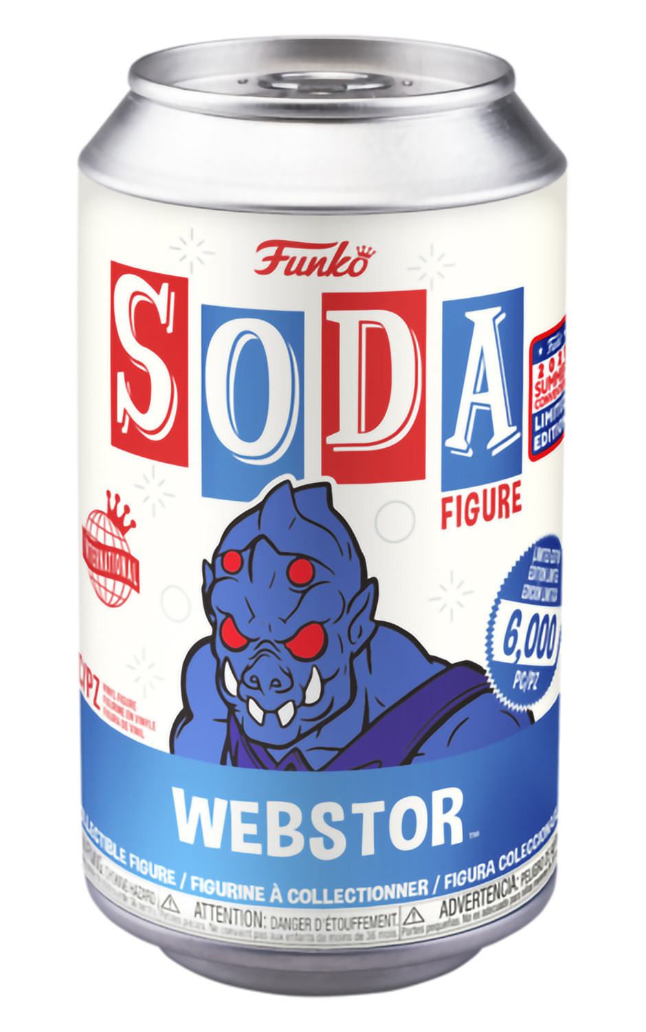  Funko SODA: Masters Of The Universe  Webstor With Chase (12 )