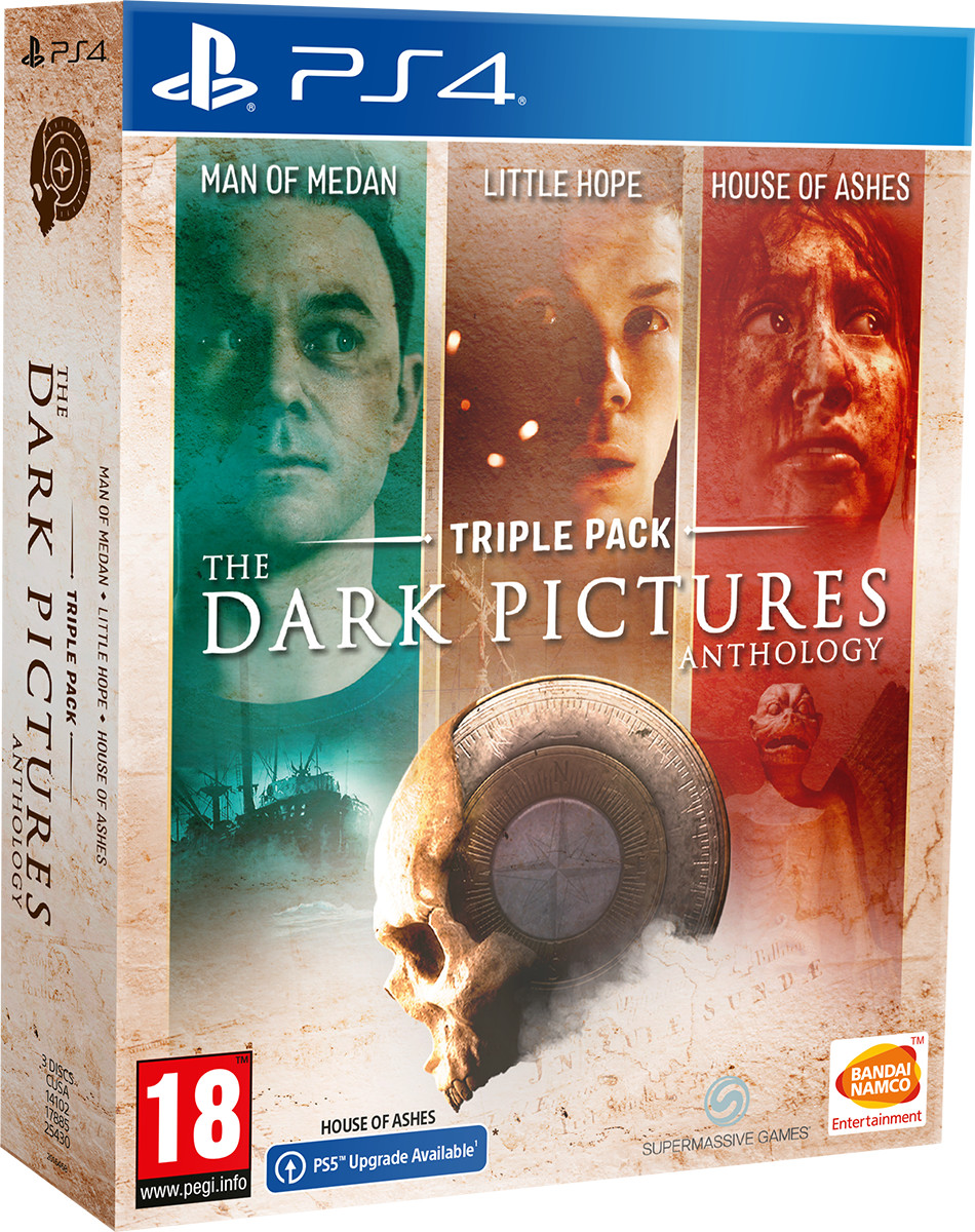  The Dark Pictures. Triple Pack [PS4,  ] +   - 9  2   