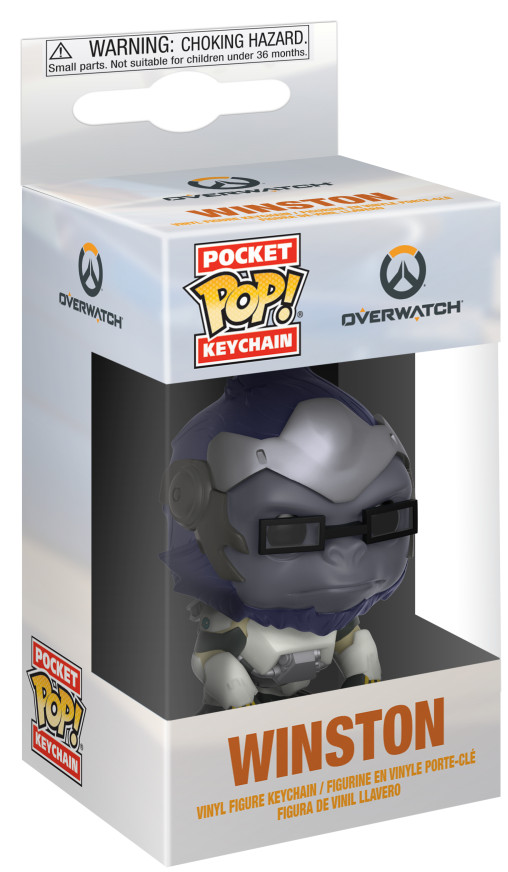 Брелок Funko POP: Overwatch – Winston