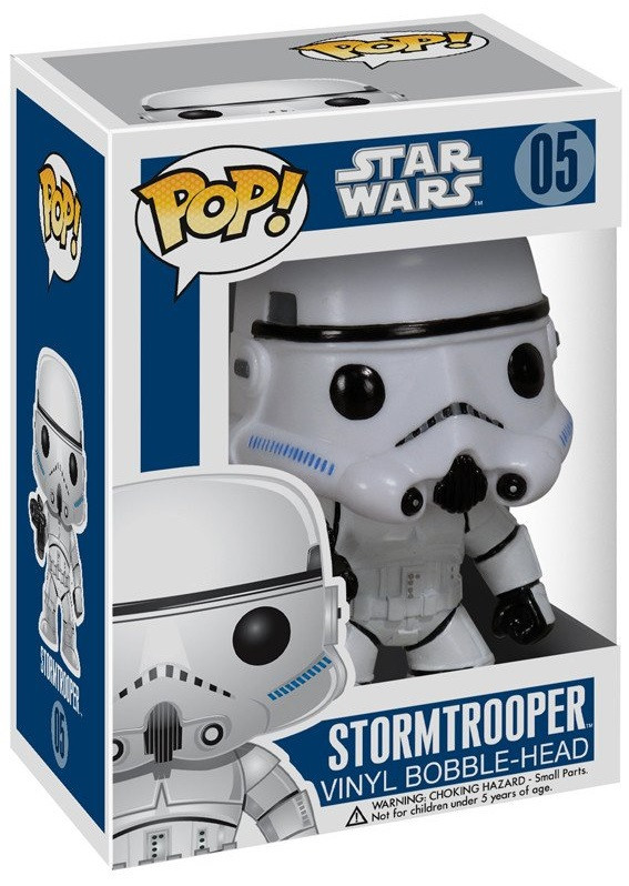  Funko POP: Star Wars  Stormtrooper Bobble-Head (9,5 )