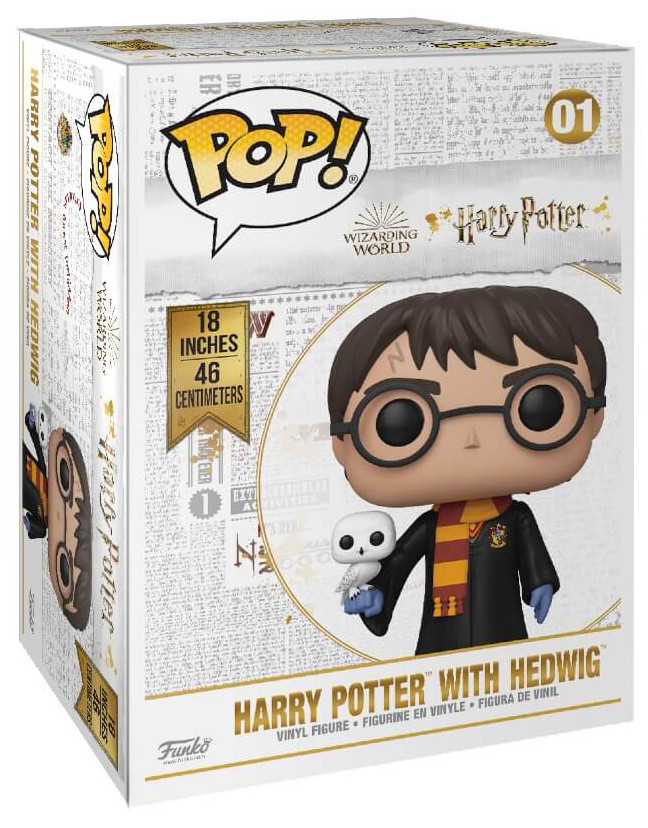 Фигурка Funko POP: Harry Potter – Harry Potter With Hedwig (45 см)