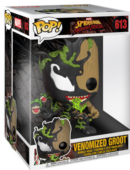  Funko POP Marvel: Spider-Man Maximum Venom  Venomized Groot Bobble-Head 10" (25 )