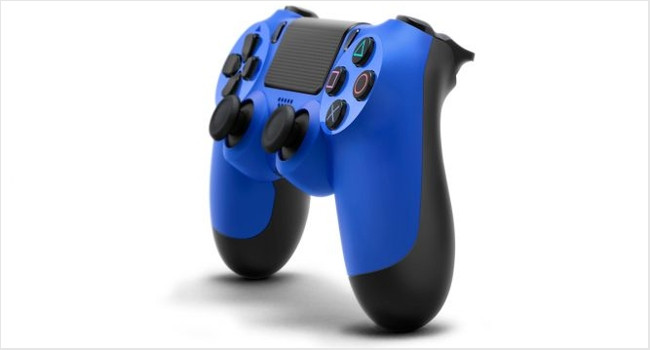   DualShock 4 Wave Blue  PS4 ()