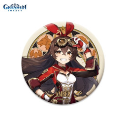  Genshin Impact: Mondstadt Can Badge  Amber