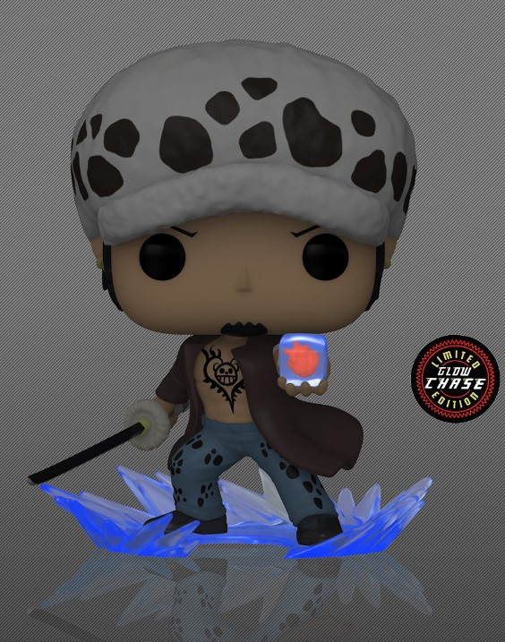  Funko POP Animation: One Piece  Trafalgar Law With Chase Exclusive (9,5 )