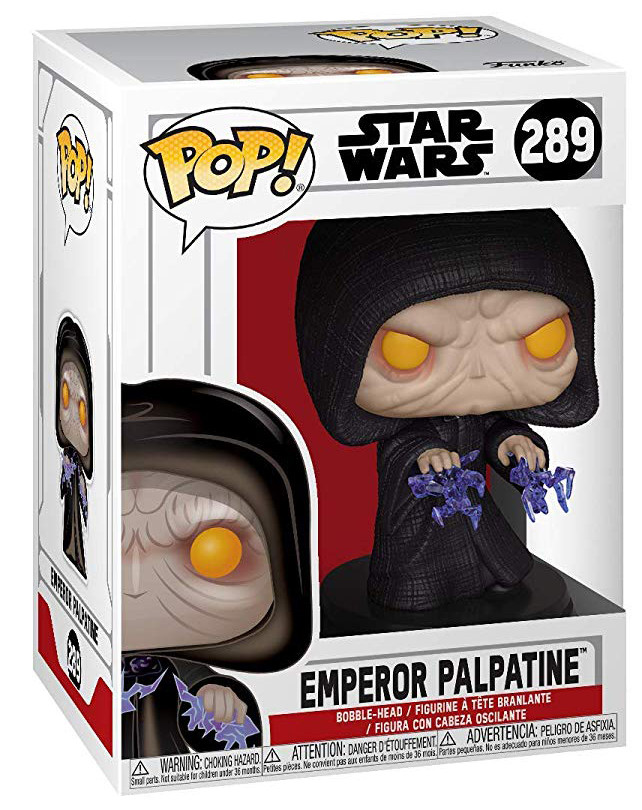  Funko POP: Star Wars  Emperor Palpatine Bobble-Head (9,5 )