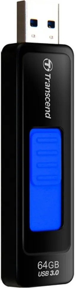 ����-���������� Transcend 64GB JetFlash 760 USB 3.0 (Black/Blue)