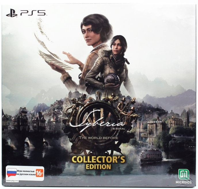 Syberia: The World Before. Collectors Edition [PS5,  ] +   Red Bull   250