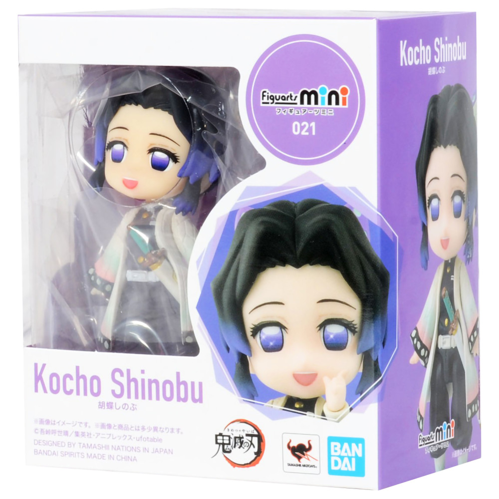 Фигурка Figuarts Mini Demon Slayer: Kimetsu no Yaiba – Shinobu Kocho (9 см)