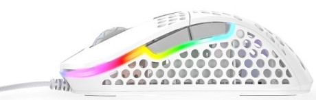 Мышь Xtrfy M4 RGB White игровая проводная для PC (белый)