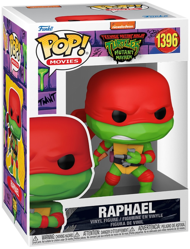  Funko POP Movies: Teenage Mutant Ninja Turtles  Mutant Mayhem Raphael (9,5 )