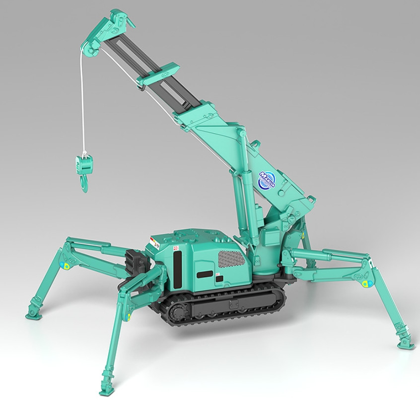 Фигурка-сборная модель Moderoid  Maeda Seisakusho: Spider Crane Green (25 см)
