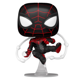  Funko POP: Miles Morales Advanced Tech Suit Bobble-Head (9,5 )