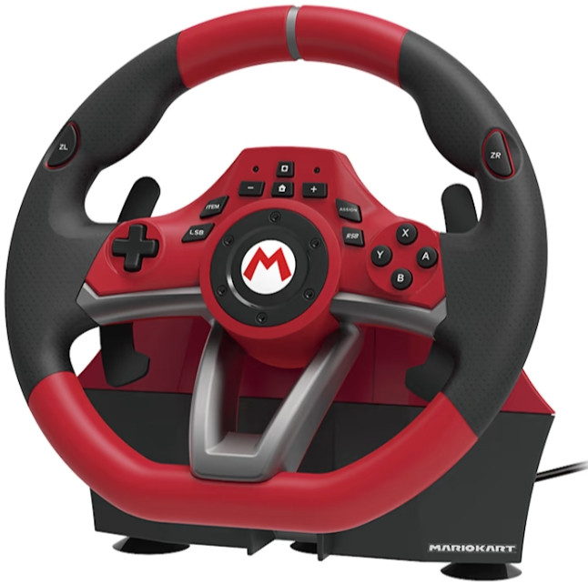 ���� Hori Mario Kart racing wheel pro Deluxe ��� Nintendo Switch (NSW-228U)