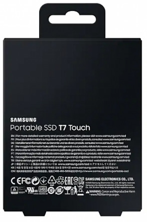 ������������� ���������� Samsung SSD T7 Touch 500GB USB Type-C (����������)